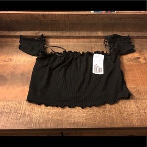 Forever 21 Off the shoulder crop top